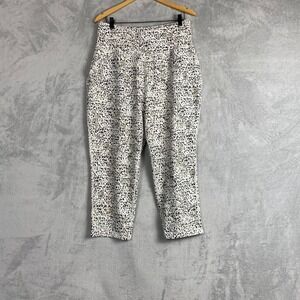 Old Navy Active Powersoft XL‎ High Waisted Cropped Leggings Abstract Print Comfy